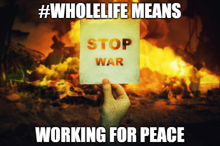 Wholelife means working for peace